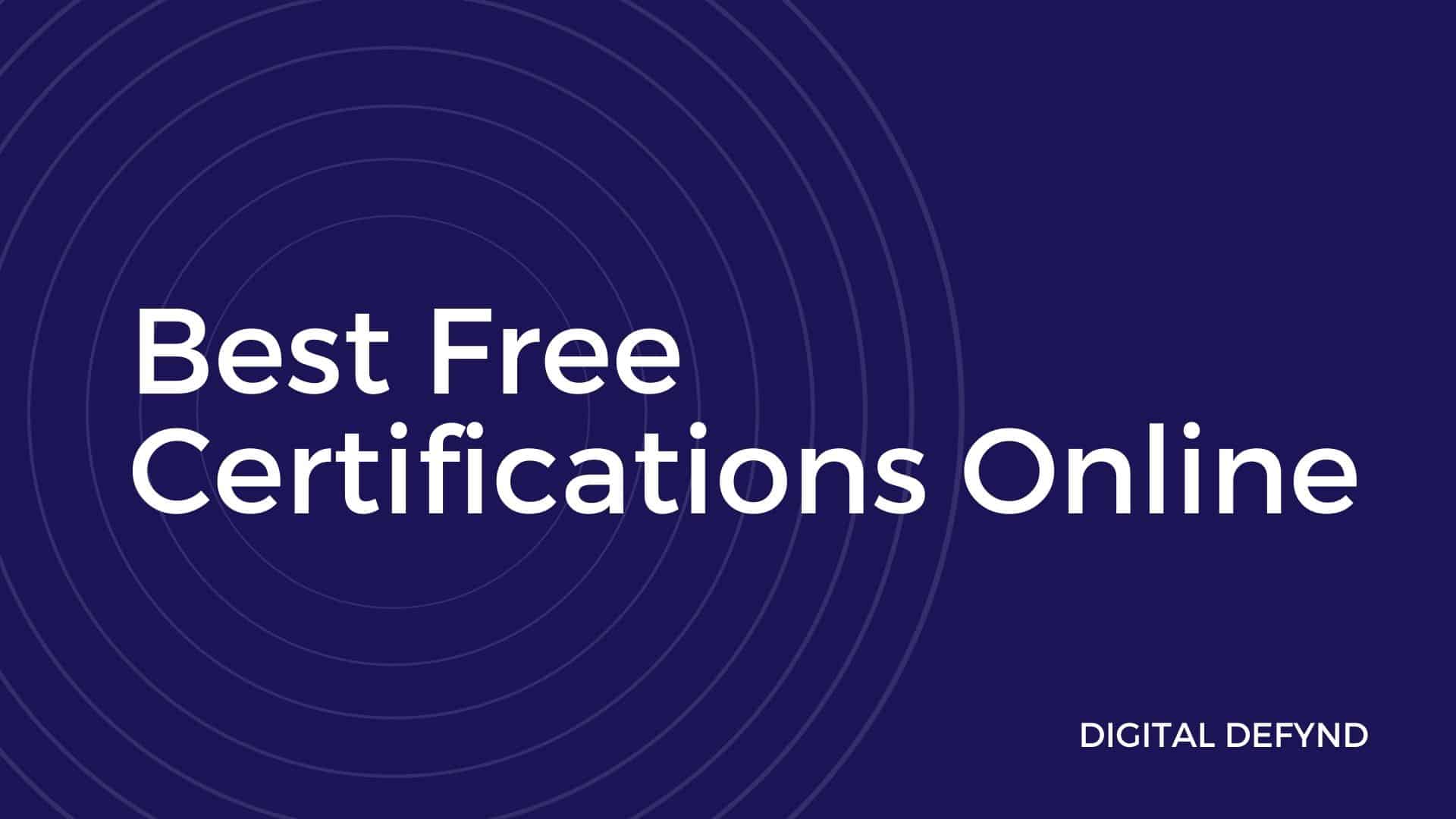 Top Free Certifications for Developers in 2024
